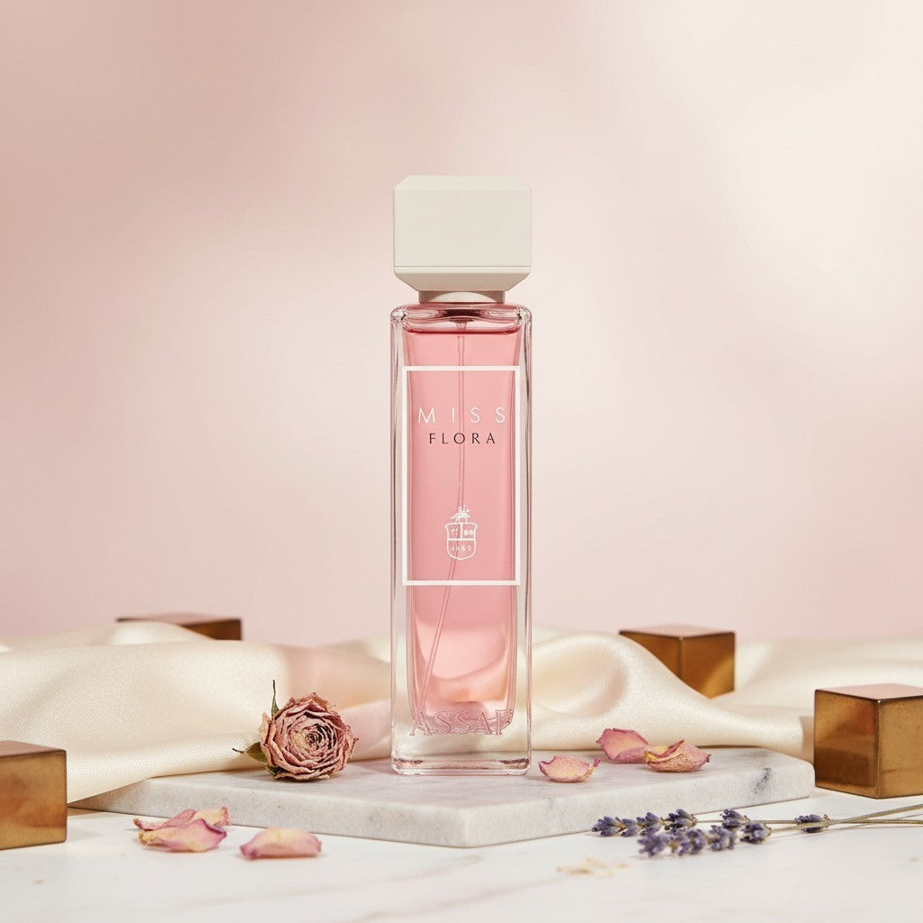 Soghaat Miss Flora 200ml Eau de Parfum for women, floral citrus woody fragrance with orange blossom, jasmine, sandalwood notes.