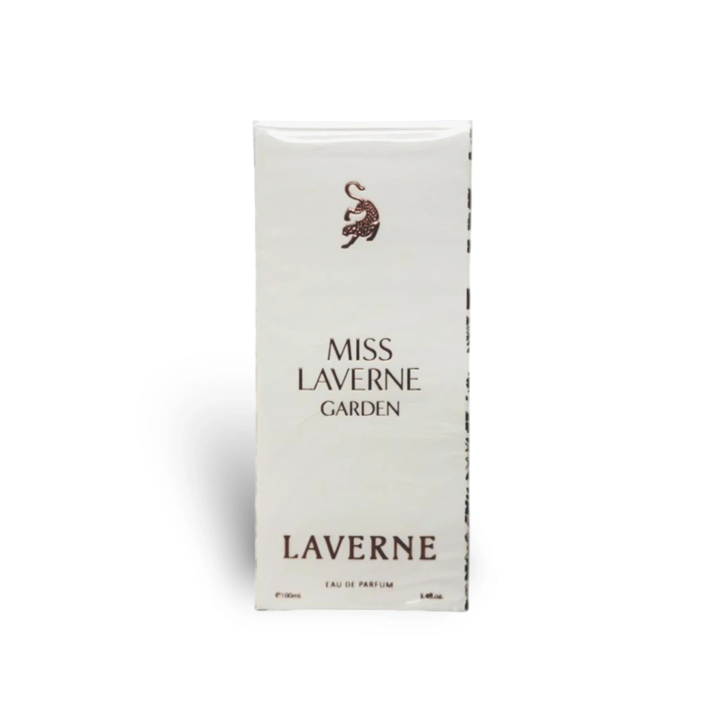 Soghaat Miss Laverne Garden 100ml Eau de Parfum for women, a fruity floral scent with notes of black currant, rose, and vanilla.