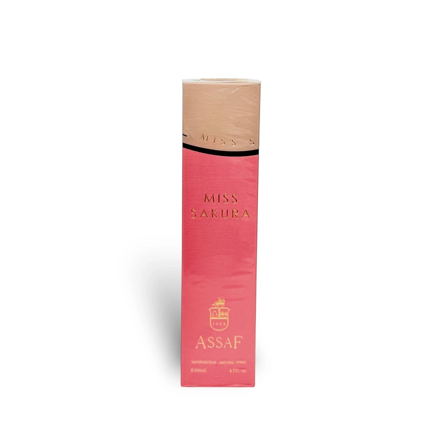 Soghaat Miss Sakura 200ml Eau de Parfum for women, floral musk with cherry blossom, jasmine, and musk notes.