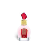 Soghaat Musk Candy Rose (Thameen Collection) 100ml Eau de Parfum, a unisex floral, citrus, and amber fragrance with rose, white musk, and amber notes.