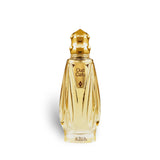 Soghaat Nabeel Oud Cafu Eau de Parfum in a sleek, faceted glass bottle with a gold cap, featuring fresh woody notes.