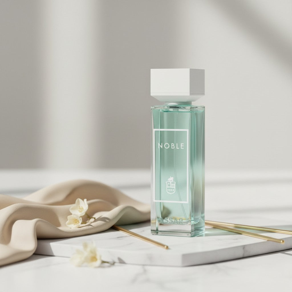 Soghaat Noble 200ml Eau de Parfum for unisex, soft floral sweet musk with iris, jasmine, white musk and vanilla.