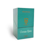 Soghaat Ocean Eyes 100ml Extrait de Parfum box, teal with orange logo and text.