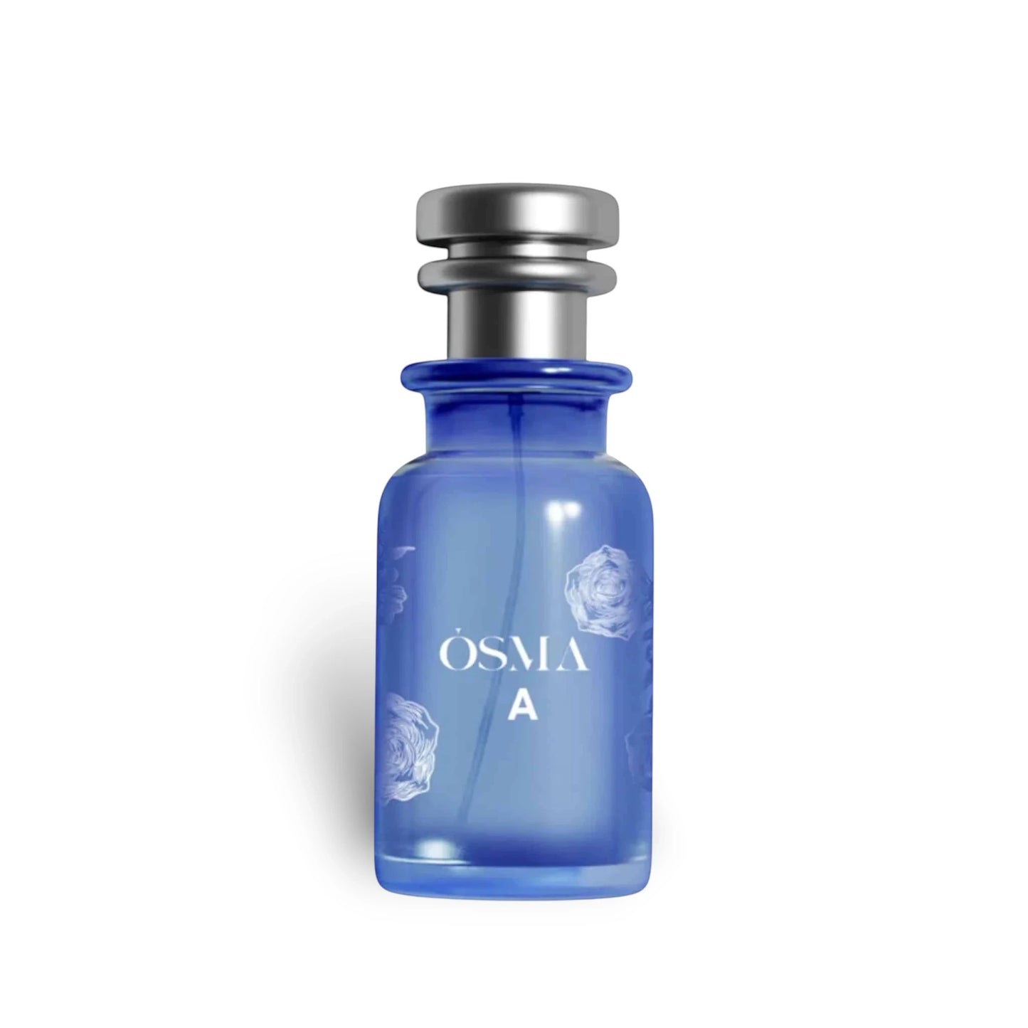 Soghaat Osma A Eau de Parfum 150ml, a sweet gourmand fragrance with pineapple, coconut, and vanilla notes in a blue glass bottle.