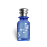 Soghaat Osma A Eau de Parfum 150ml, a sweet gourmand fragrance with pineapple, coconut, and vanilla notes in a blue glass bottle.