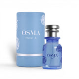 Soghaat Osma Floral A Eau de Parfum, a fresh woody aromatic unisex fragrance with ginger, orange blossom, and sandalwood notes.