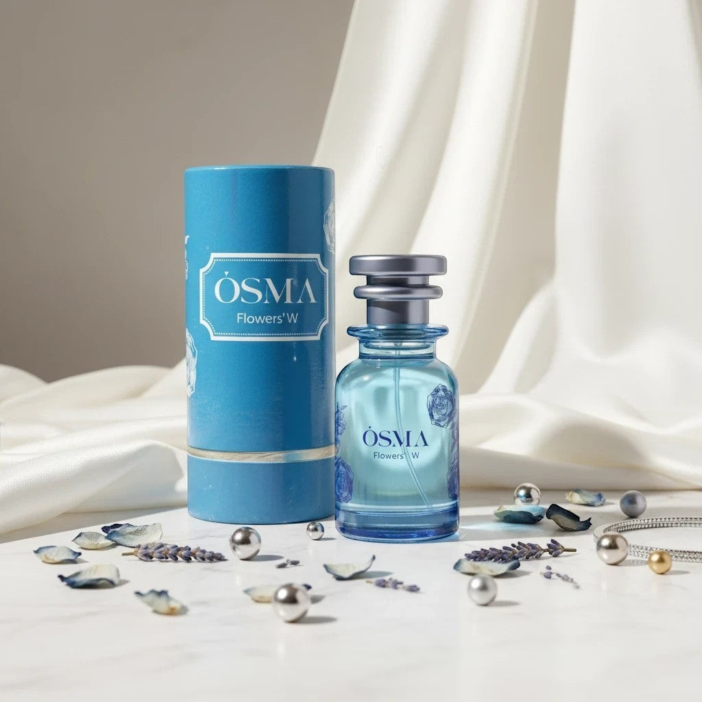 Soghaat Osma Flowers W Eau de Parfum for women, 75ml. Amber woody oriental fragrance with ginger, amber, and sandalwood notes.