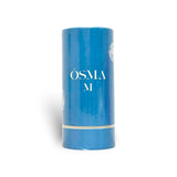 Soghaat Osma M Eau de Parfum 150ml bottle, blue cylindrical packaging with white text and subtle floral pattern.