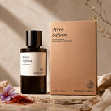 Soghaat Prive Saffron 60ml Eau de Parfum for unisex, amber woody oriental with saffron and spice notes.