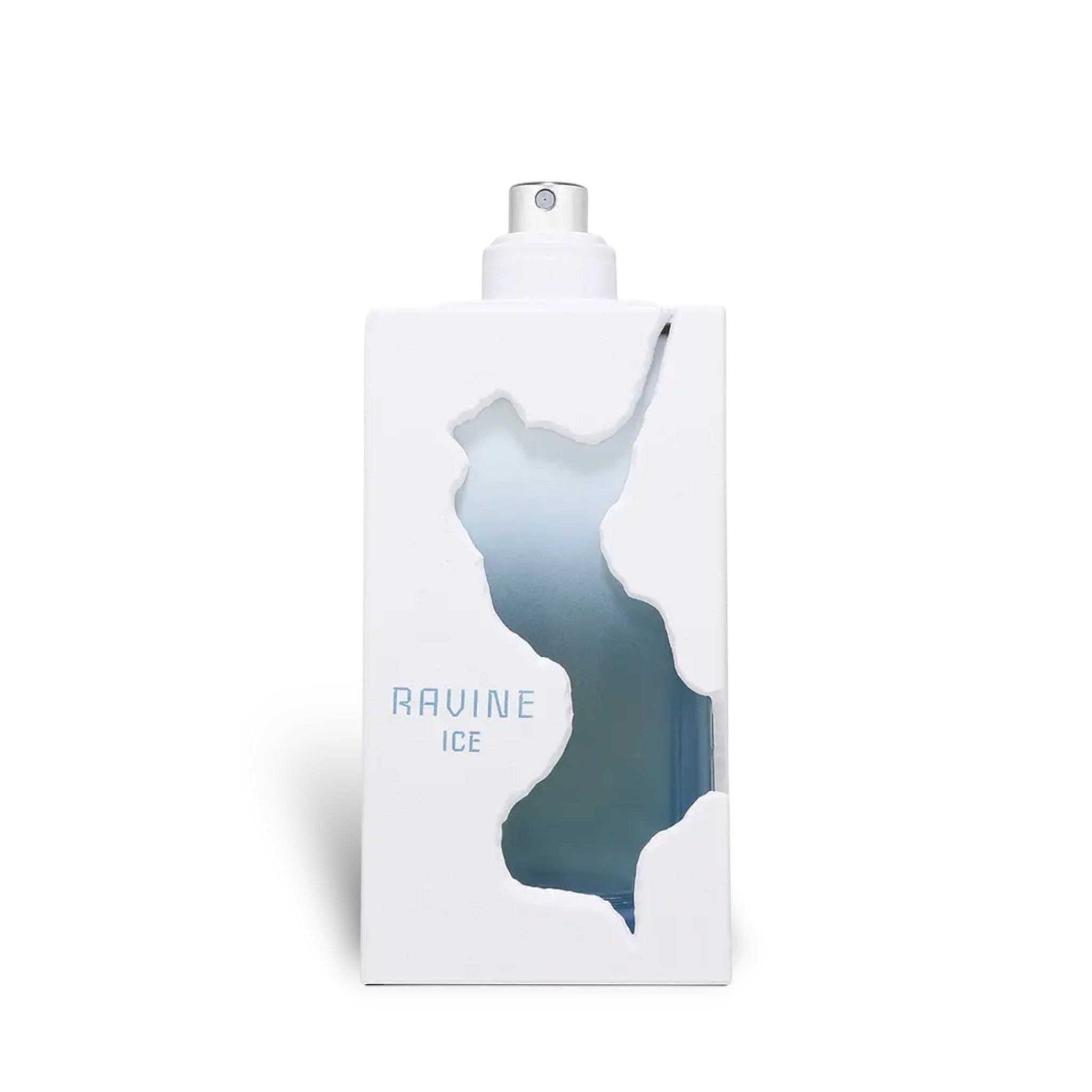 Soghaat Ravine Ice 100ml Extrait de Parfum, a unisex fragrance with a fresh citrus, woody, and musky soft scent profile.