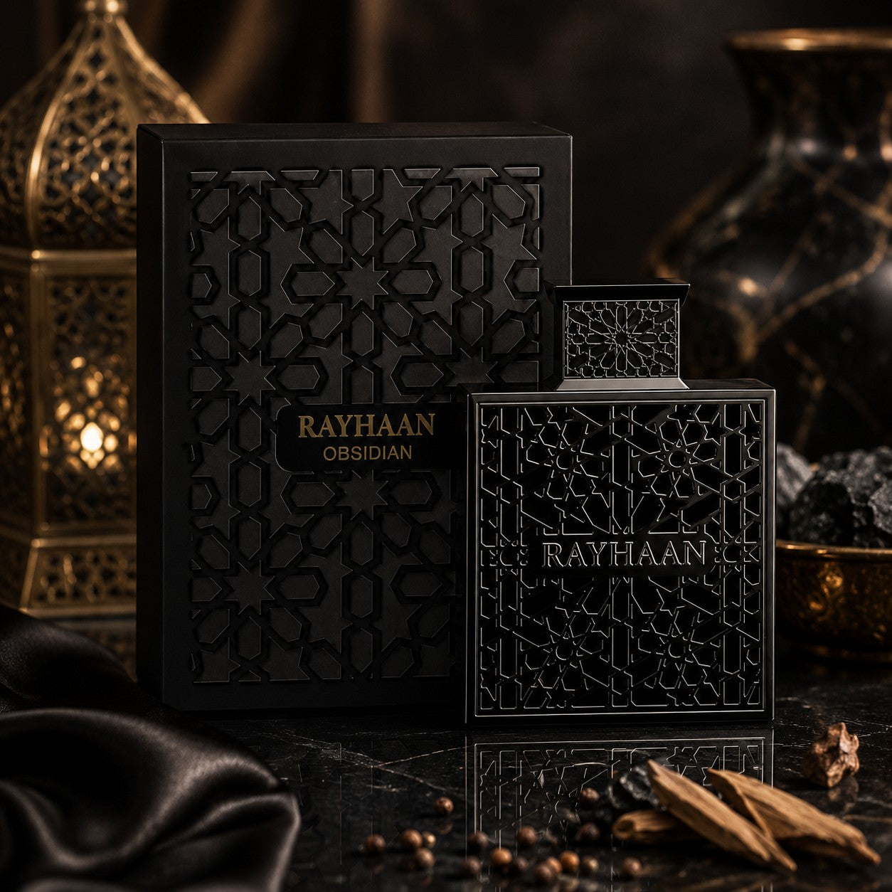 Rayhaan Obsidian 100ml Eau de Parfum by Rayhaan | Soghaat