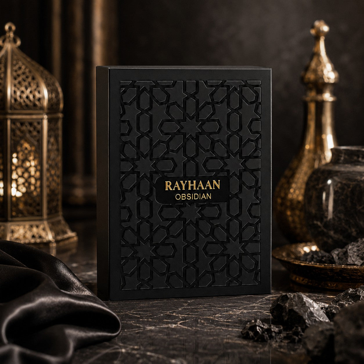 RAYHAAN obsidian EDP 100ml (5ml使用) レイハーン Rayhaan Obsidian 100ml Eau de Parfum by Rayhaan | Soghaat