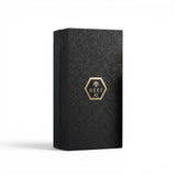 Soghaat Reef 42 Eau de Parfum in a black rectangular box with embossed rose patterns and a gold logo emblem.