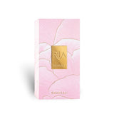 Soghaat Ria 100ml Eau de Parfum box with pink floral design and gold accents.