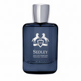 Soghaat Sedley Eau de Parfum for men, a fresh woody aromatic fragrance with saffron, mandarin, and woody notes.