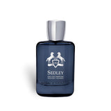 Soghaat Sedley Eau de Parfum for men, a fresh woody aromatic fragrance with saffron, mandarin, and woody notes.