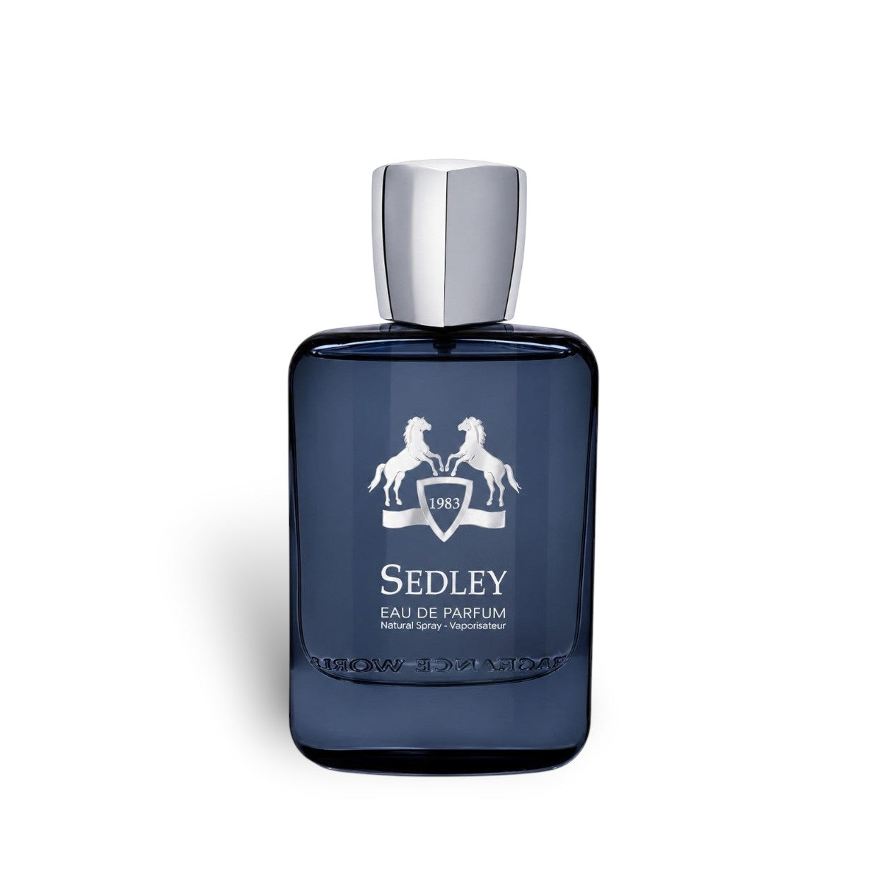 Soghaat Sedley Eau de Parfum for men, a fresh woody aromatic fragrance with saffron, mandarin, and woody notes.