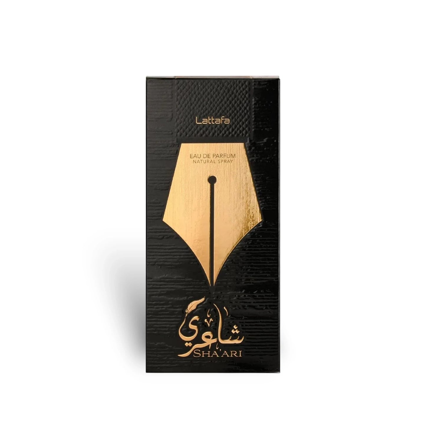 Soghaat Sha’ari 100ml Eau de Parfum for Unisex, amber oud woody fragrance with saffron, cinnamon, oudh, sandalwood, roses, incense, amber, musk, vanilla, and leather.