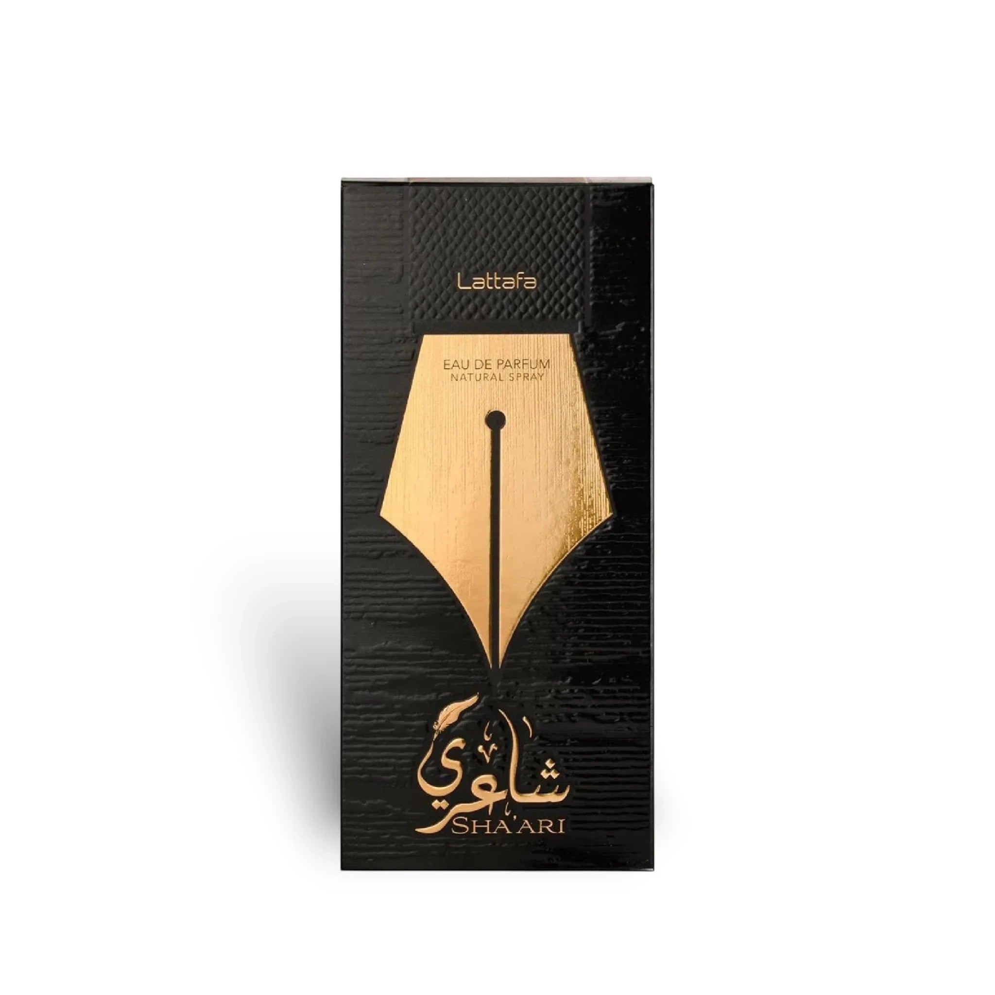 Soghaat Sha’ari 100ml Eau de Parfum for Unisex, amber oud woody fragrance with saffron, cinnamon, oudh, sandalwood, roses, incense, amber, musk, vanilla, and leather.