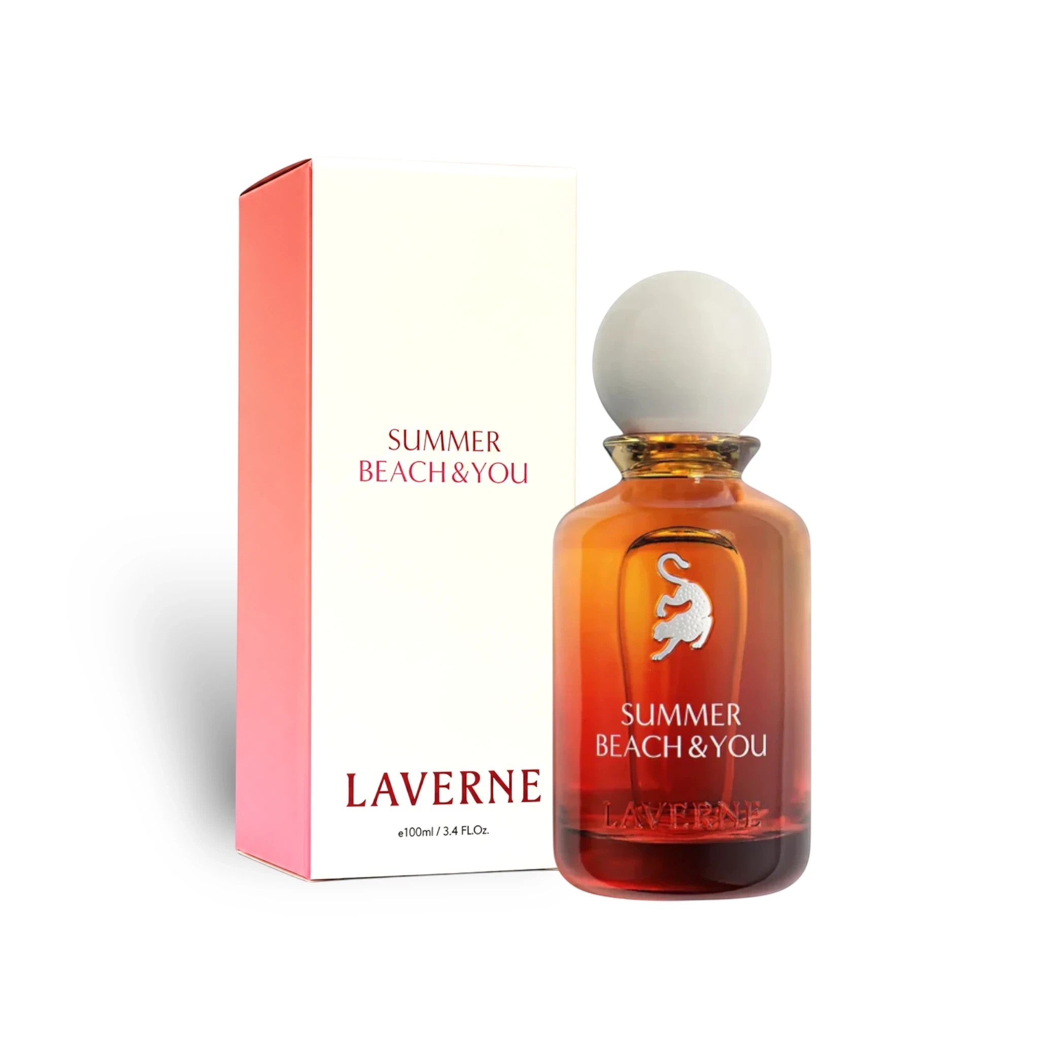 Soghaat Summer Beach & You 100ml Eau de Parfum by Laverne, a unisex fragrance with citrus, aromatic, and gourmand notes.