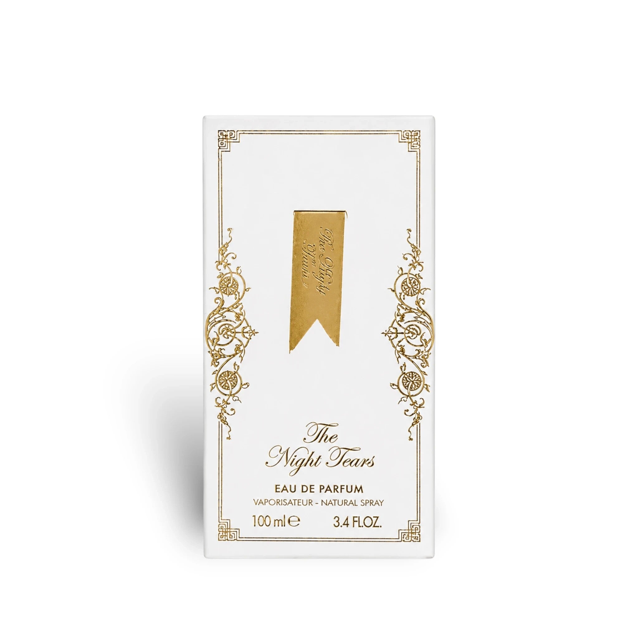 Soghaat The Night Tears Eau de Parfum 100ml, floral fragrance with peony, lily of the valley, and stephanotis notes.