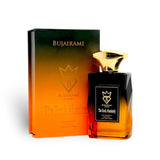 Soghaat The Rock Absolutely 100ml Eau de Parfum for men, a fresh woody aromatic fragrance with a gradient bottle and gold cap.