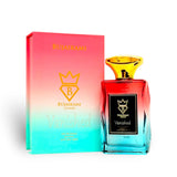 Soghaat Vanished 100ml Eau de Parfum by Bujairami, a unisex fragrance with floral, musky, and woody notes in a gradient bottle.