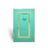 Soghaat Wafa by Adyan Anfar Extrait de Parfum in a rectangular teal and gold box for women