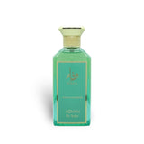 Soghaat Wafa by Adyan Anfar Extrait de Parfum in a rectangular green glass bottle with gold accents for women.