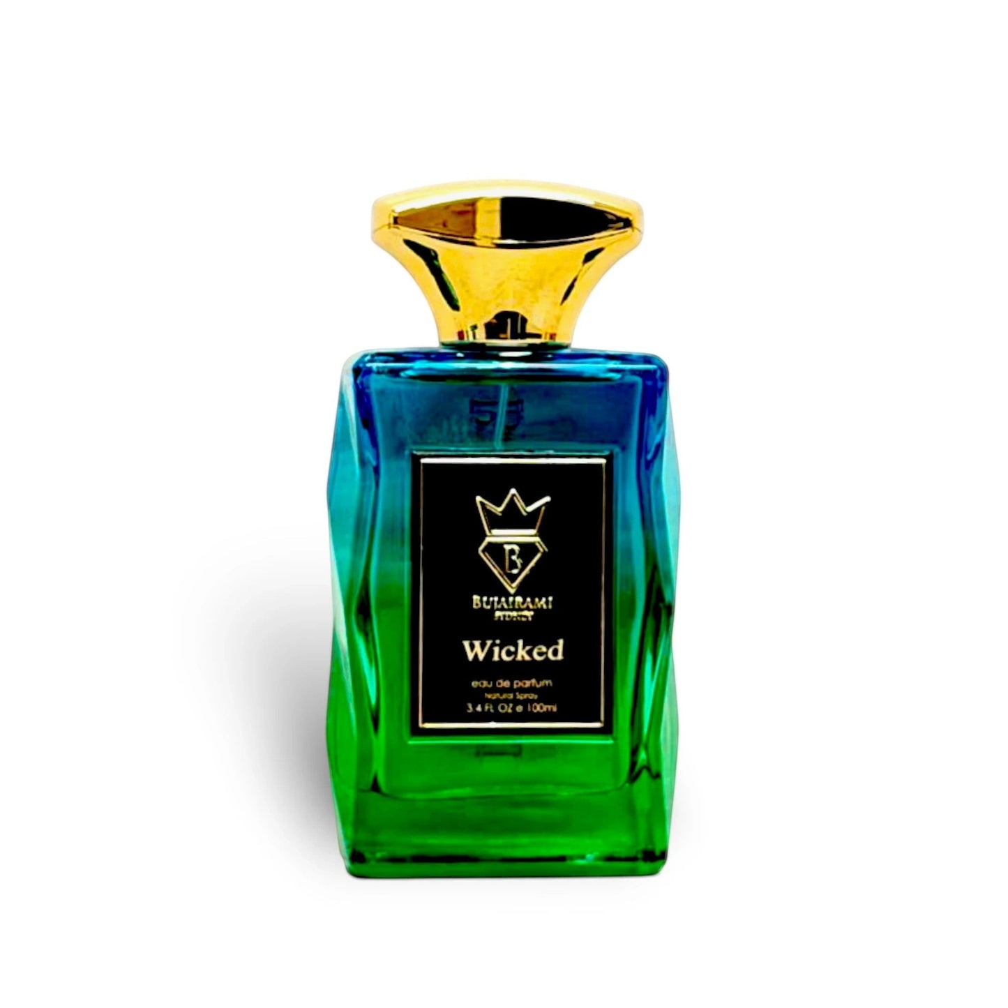 Soghaat Wicked 100ml Eau de Parfum for unisex, fresh woody aromatic with green apple and amberwood notes.
