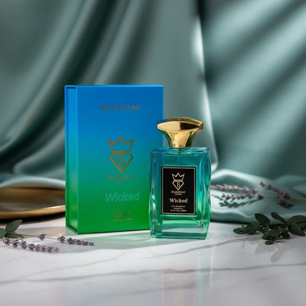 Soghaat Wicked 100ml Eau de Parfum for Unisex, fresh woody aromatic with green apple and citrus notes.