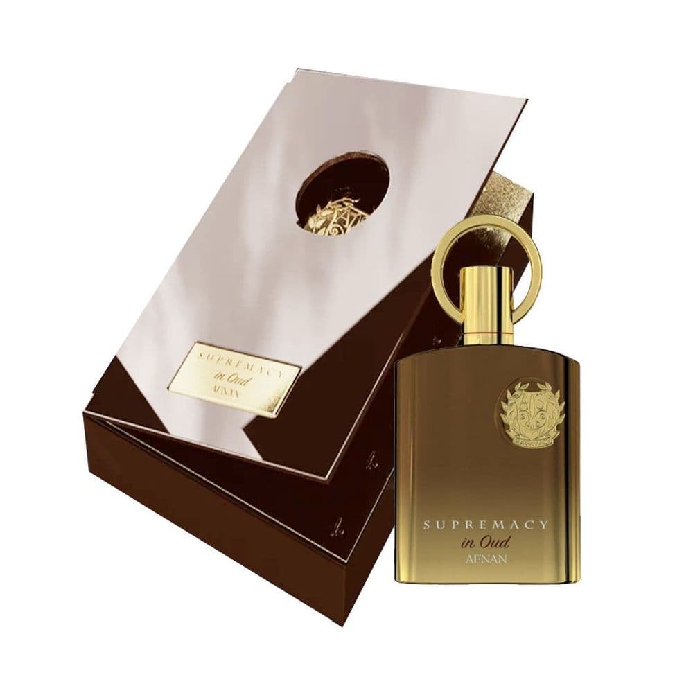 Supremacy in Oud 100ml Eau de Parfum by Afnan fragrance packaging front view