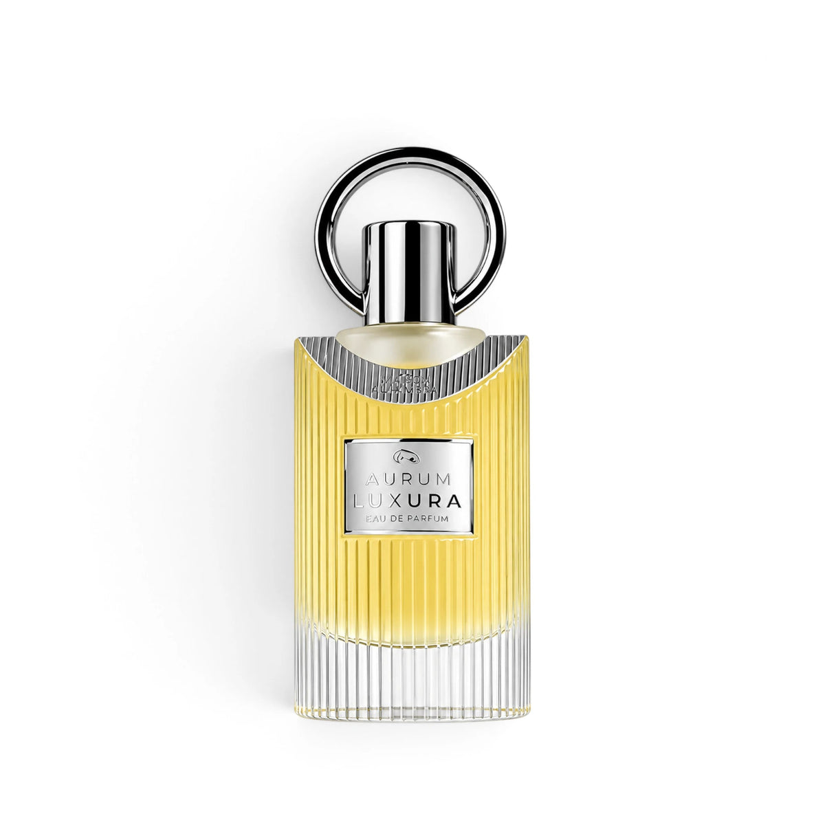 The Aurum Luxura 100ml Eau de Parfum bottle by Maison Alhambra front view