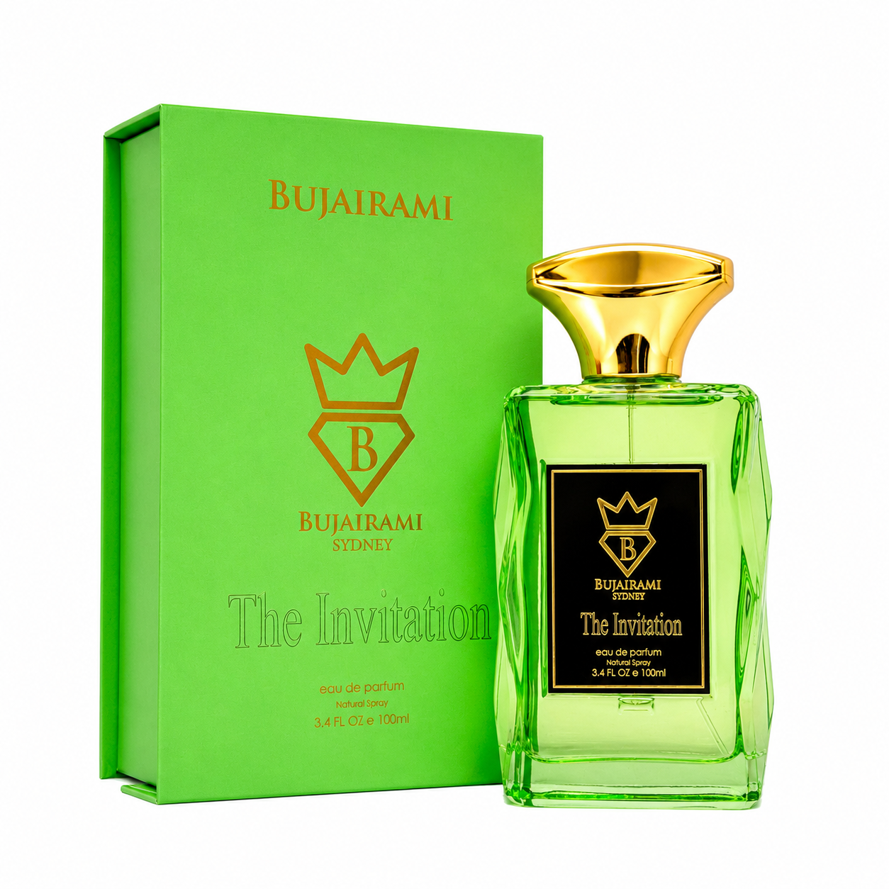 The Invitation by Bujairami bottle with retail box