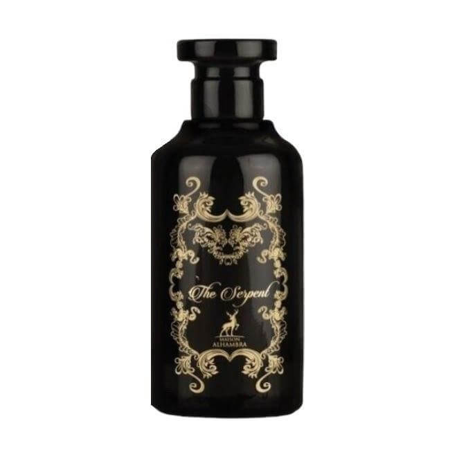 The Serpent 100ml Eau de Parfum by Maison Alhambra fragrance packaging front view