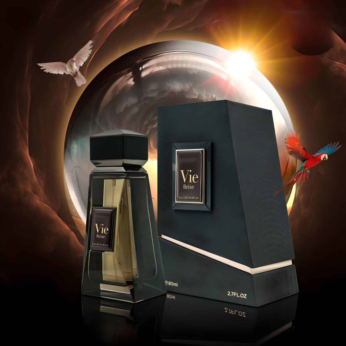 Vie Brise (Elements Of Life) 80ml Bukhoor Incense by French Avenue fragrance packaging front view