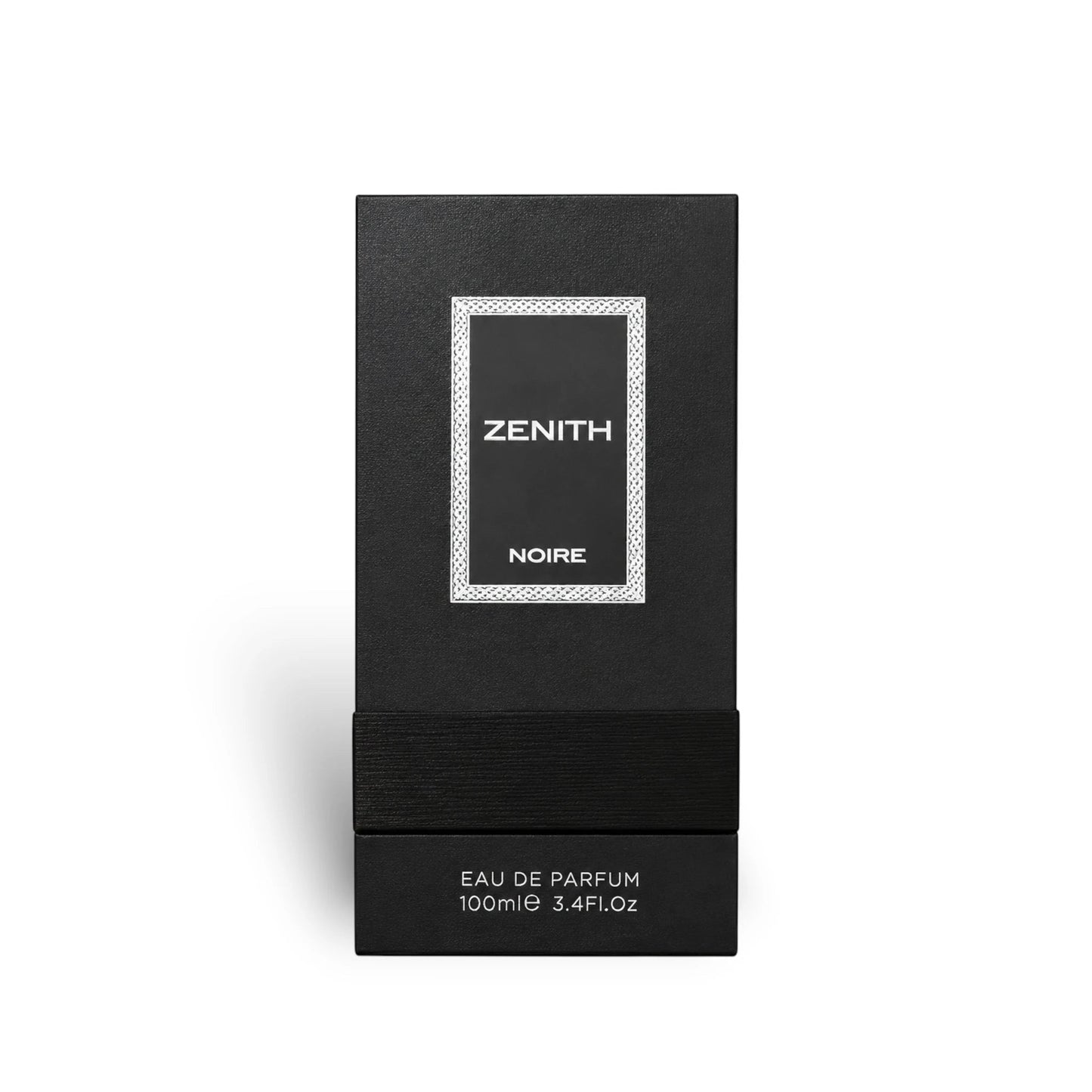 Close-up of Zenith Noire by French Avenue premium packaging