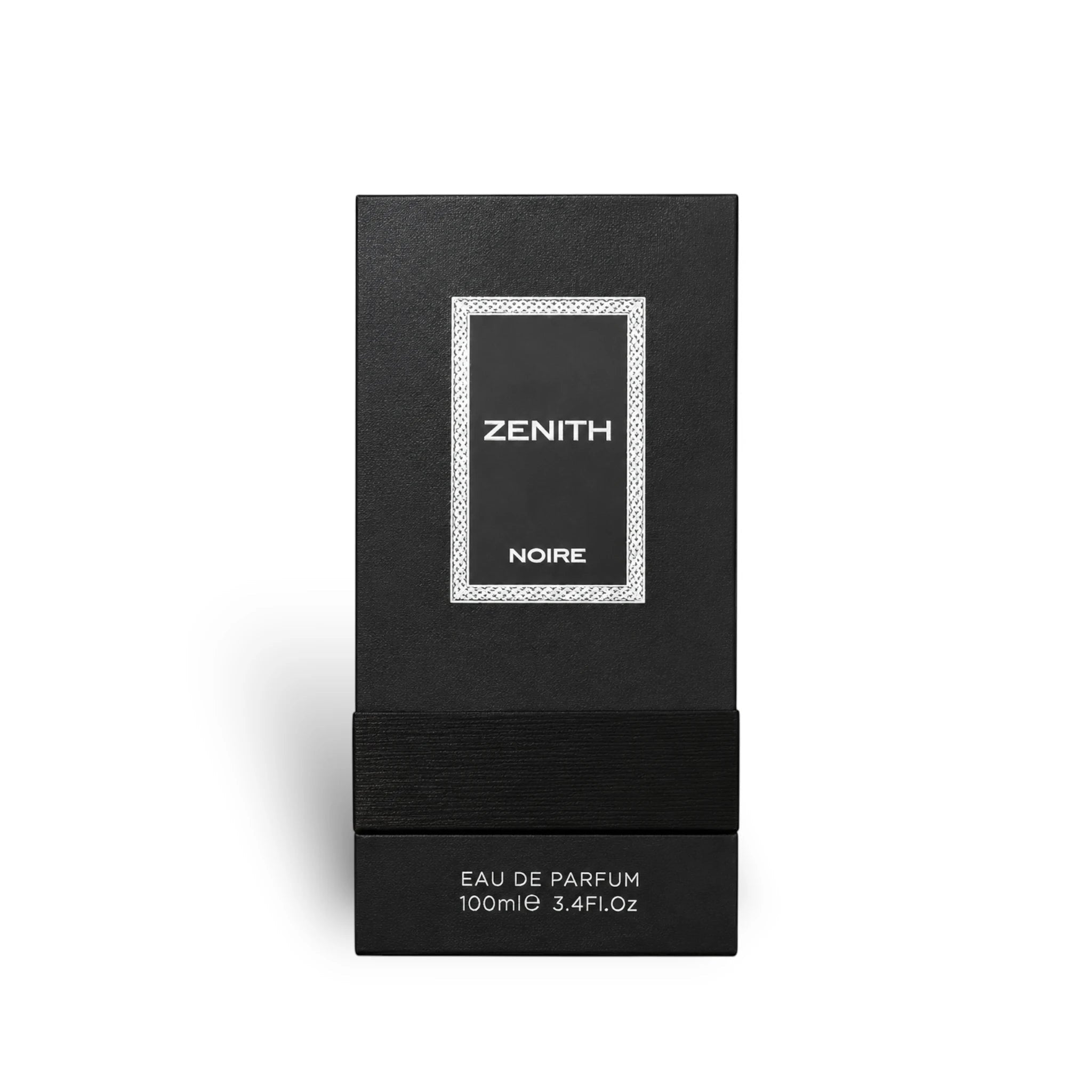 Close-up of Zenith Noire by French Avenue premium packaging