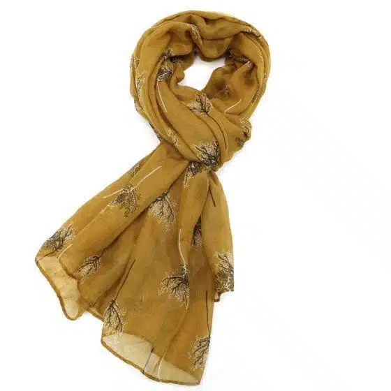 Golden Grove Polyester Scarf