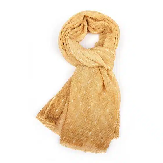 Pleated Raindrops Scarf