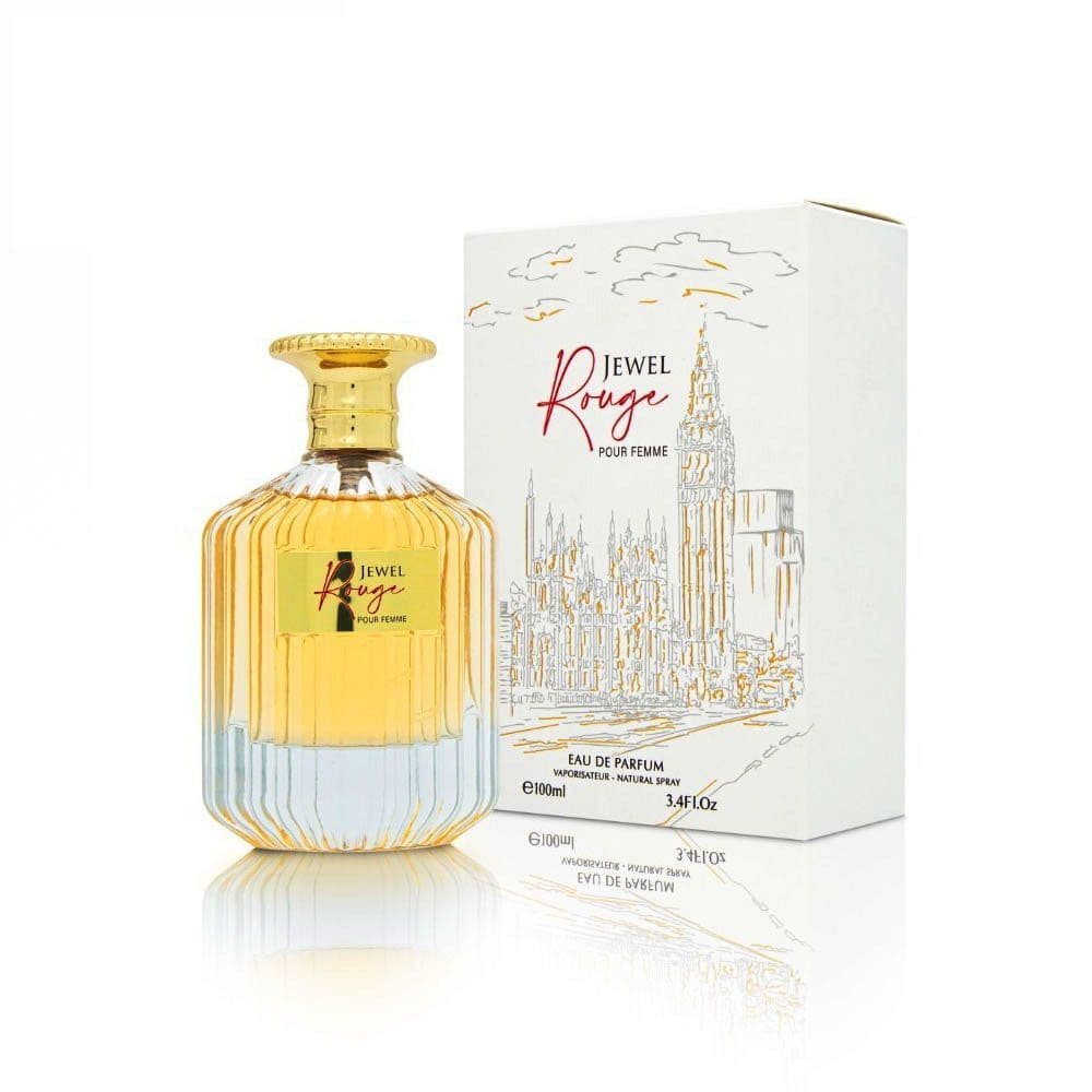 Jewel Rouge Eau De Parfum Spray 100Ml  (Inspired By Maison Francis Kurkdjian Baccarat Rouge 540)