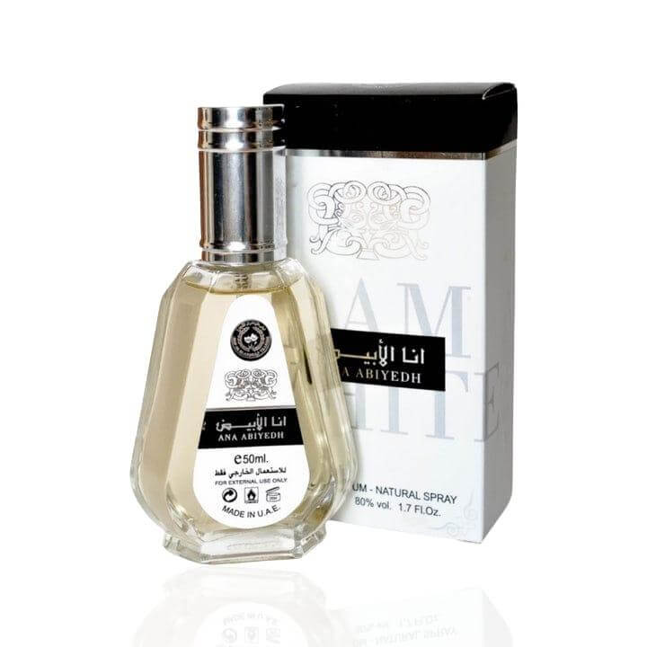 Ana Abiyedh (I Am White) 50Ml Travel Size Perfume By Ard Al Zaafaran / Lattafa