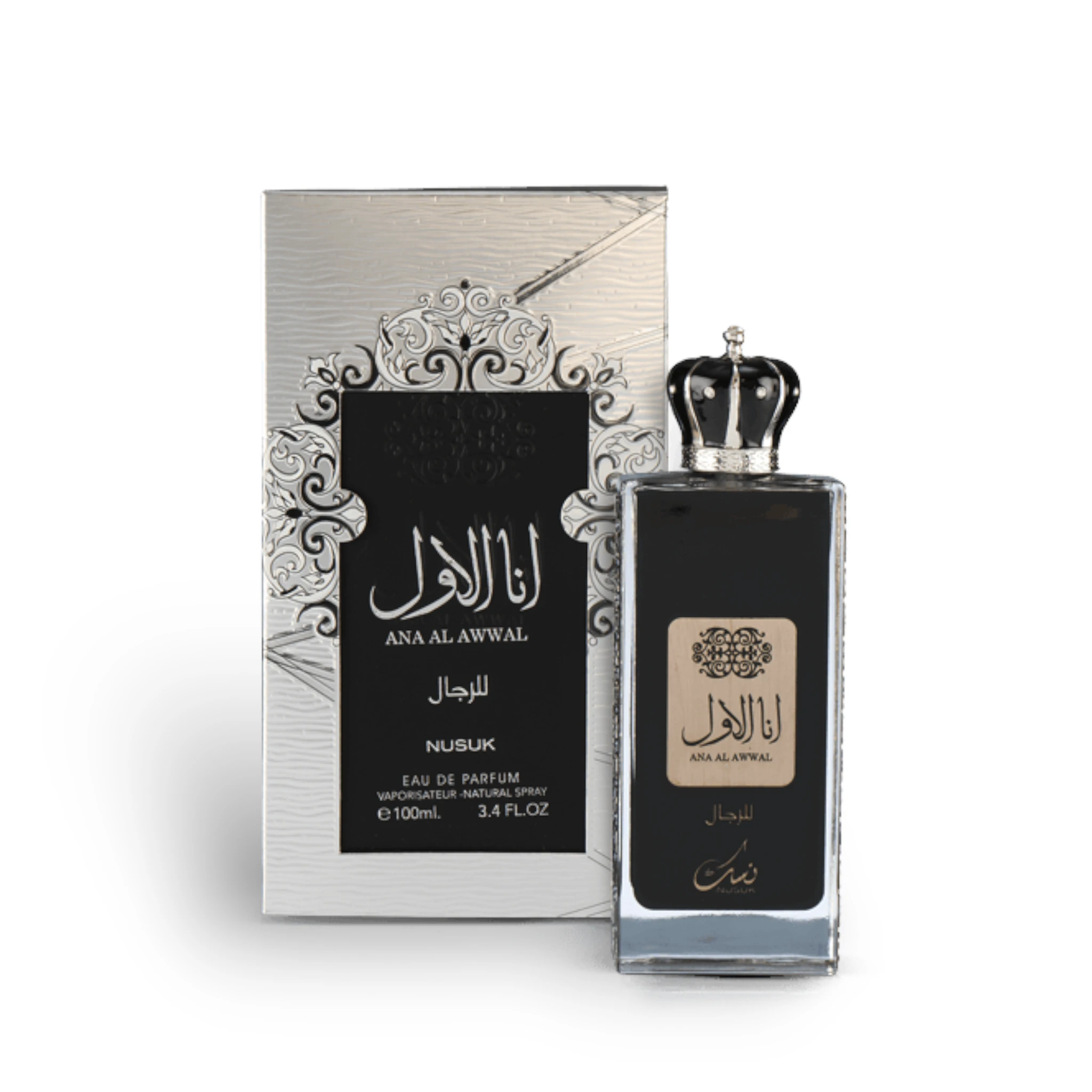 Ana Al Awwal Silver Perfume Eau De Parfum 100Ml By Nusuk
