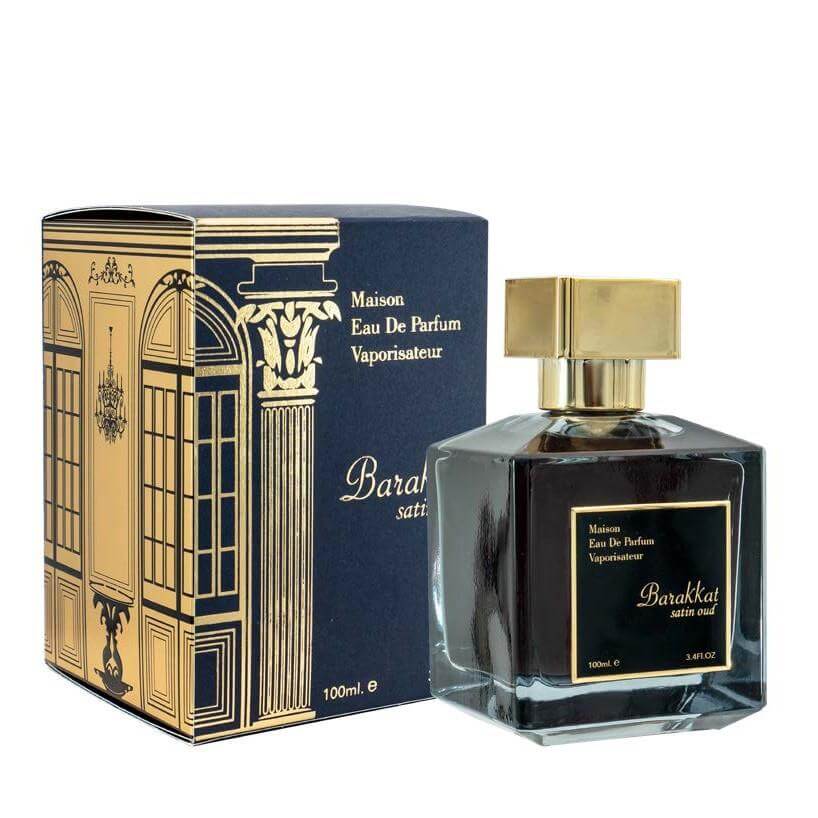 Barakkat Satin Oud Perfume / Eau De Parfum 100Ml By Fragrance World (Inspired By Oud Satin Mood Maison Francis Kurkdjin Perfume)