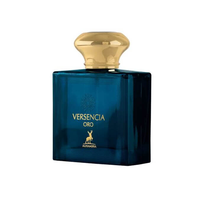 Versencia Oro Perfume 100Ml Eau De Parfum By Maison Alhambra / Lattafa (Inspired By Versace Eros)