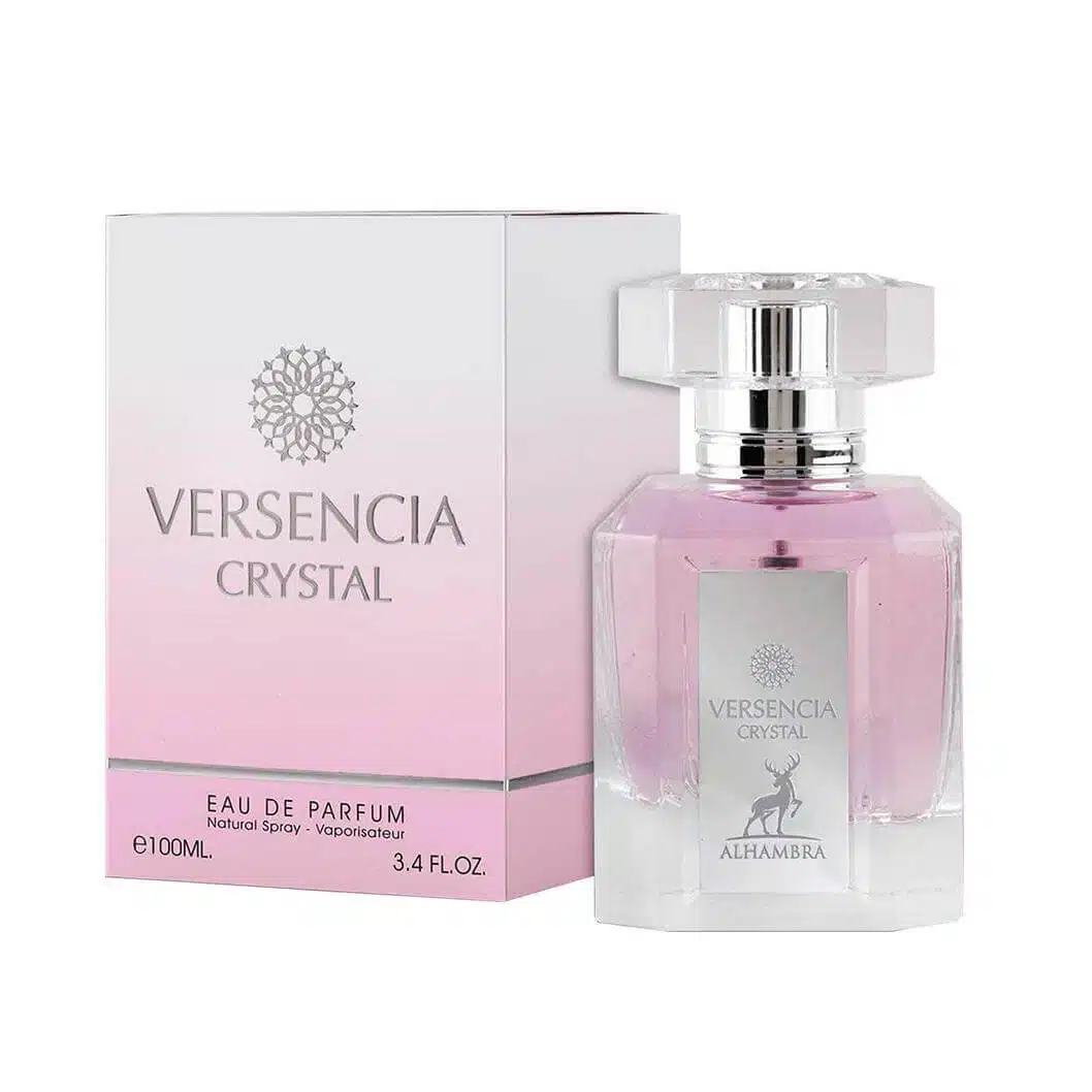 Versencia Crystal Perfume Eau De Parfum By Maison Alhambra / Lattafa (Inspired By Versace Bright Crystal)