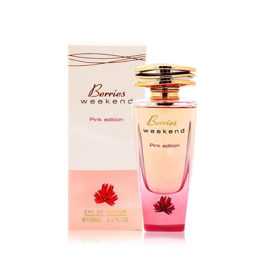 Berries Weekend Pink Edition 100Ml Perfume / Eau De Parfum With Free Deo By Fragrance World