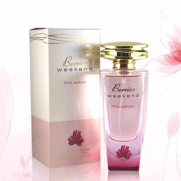 Berries Weekend Pink Edition 100Ml Perfume / Eau De Parfum With Free Deo By Fragrance World