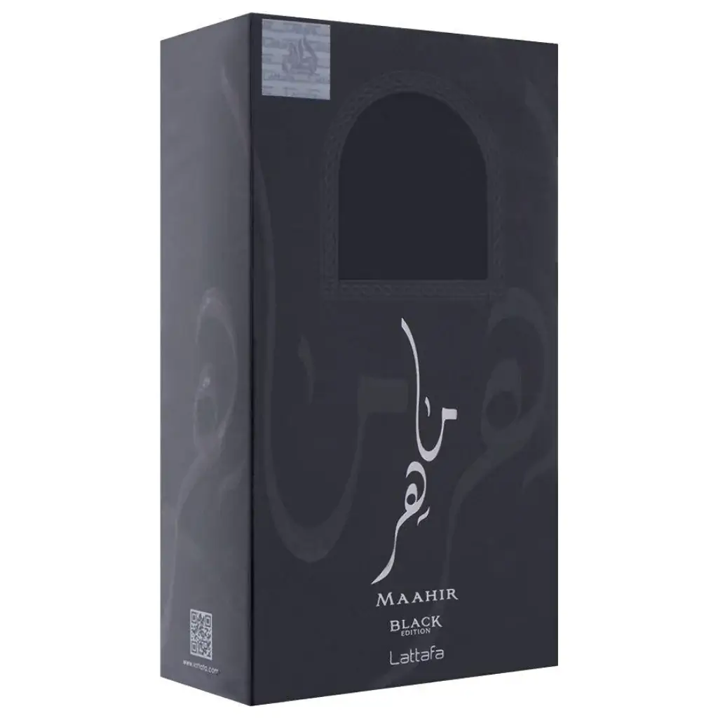Maahir Black Edition Perfume 100Ml Edp By Lattafa