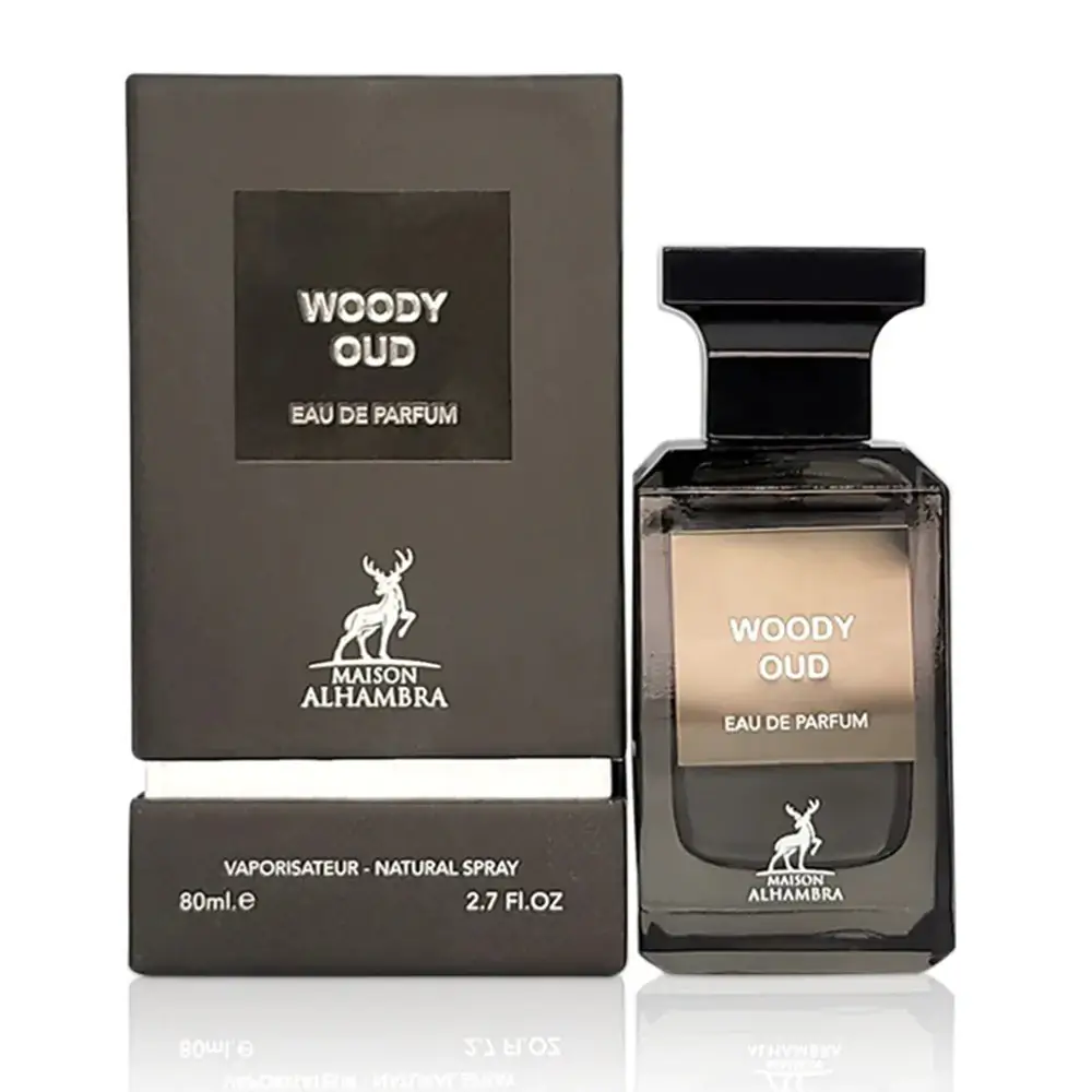 Woody Oud Perfume / Eau De Parfum By Maison Alhambra / Lattafa (Inspired By Oud Wood - Tom Ford)